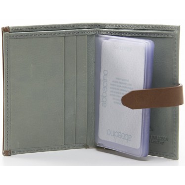 ABBACINO WALLET MONDRAGO  GRIS