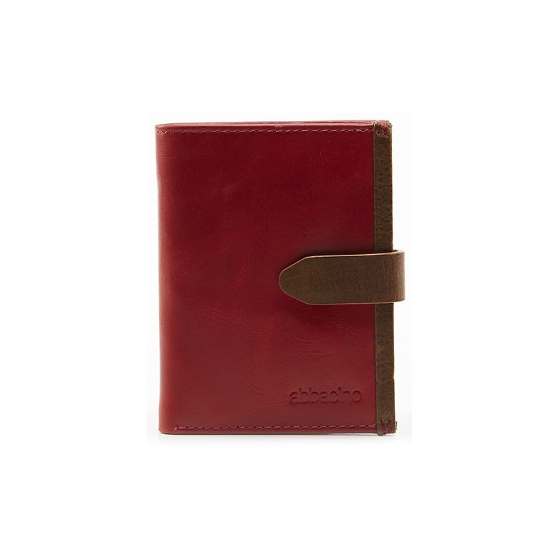 ABBACINO WALLET MONDRAGO  ROJO