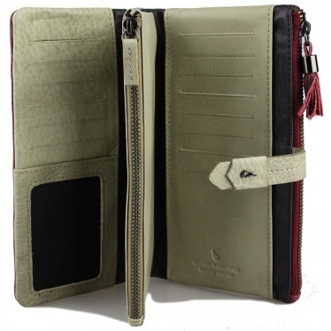 ABBACINO WALLET CARLA  BURDEOS
