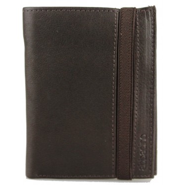 ABBACINO WALLET JONES  MARRON