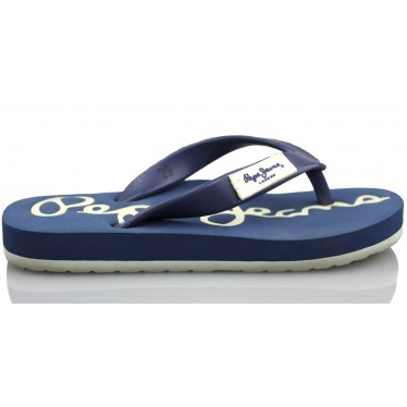 PEPE JEANS JUNIOR FLIP FLOP NAVY  AZUL