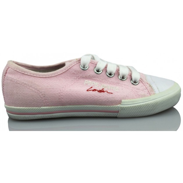 PEPE JEANS JUNIOR LOW CUT  ROSA