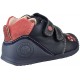 BIOMECANICS ZAPATO BEBE DOBLE VELCRO JUNGLE  MARINO