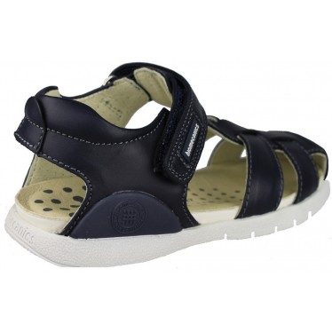 BIOMECANICS SANDALIA CASUAL PIEL  AZUL