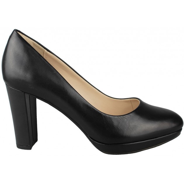 CLARKS KENDRA SIENNA LEATHER BLACK