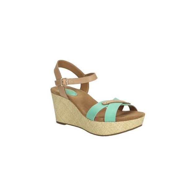 CLARKS CASLYNN REGINA SANDALIA COMODISIMA W  GREEN