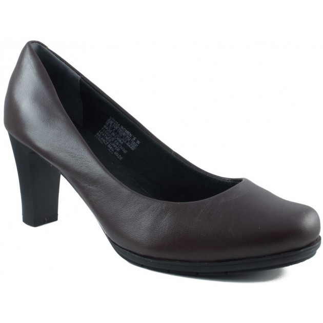 ROCKPORT PUMP ZAPATO SALON EXTRA COMODO  MARRON