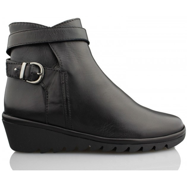 FLEXX BOTIN COMODO MUJER ANATOMICO NEGRO
