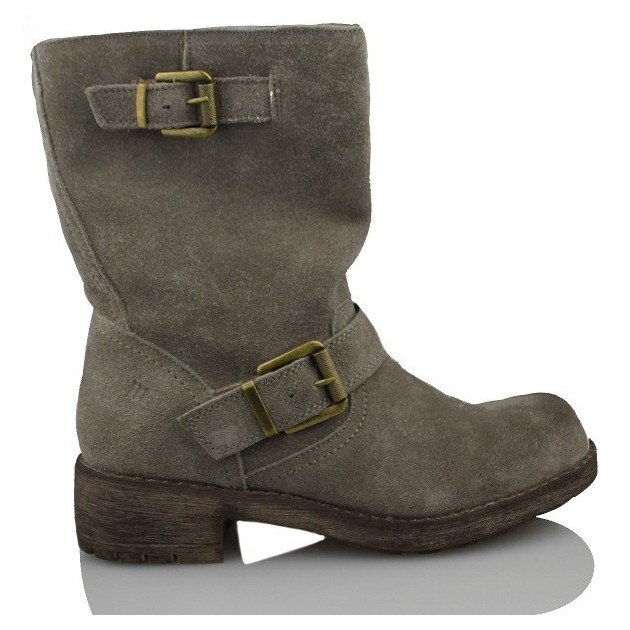 MUSTANG BOTIN SEÑORA BJ GRIS