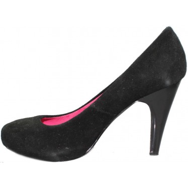 PEPE JEANS HI HEEL COURT SHOE  NEGRO