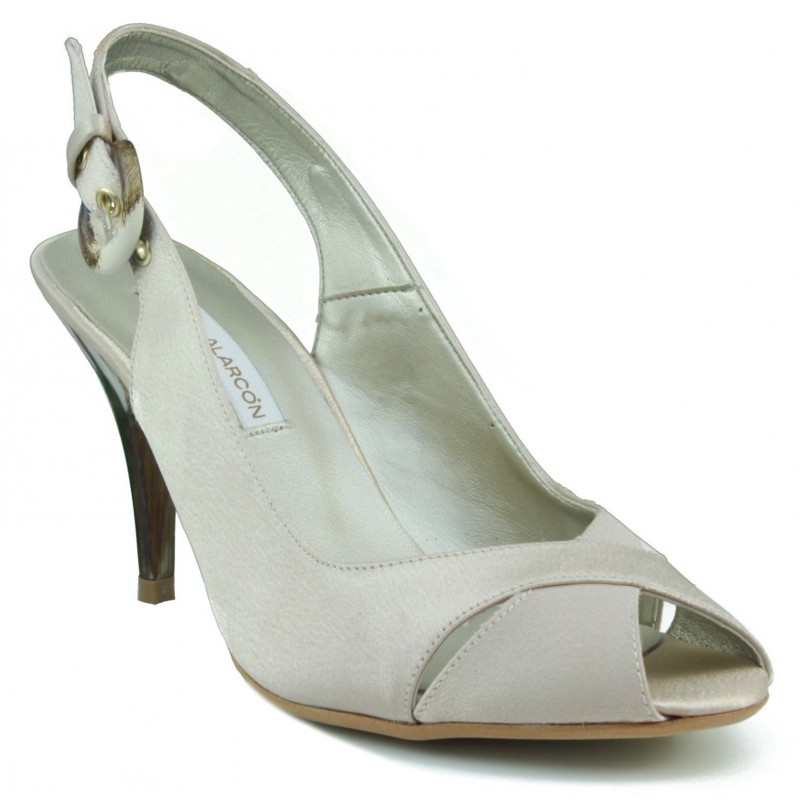 ANGEL ALARCON ZAPATO DE FIESTA MUJER  BEIGE