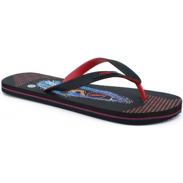 MUSTANG CHANCLAS PLAYA HOMBRE  NEGRO