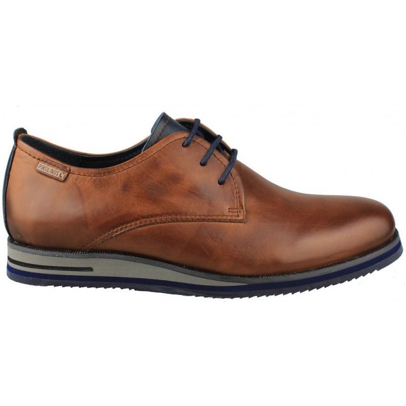 PIKOLINOS LEON SHOES CASUAL MEN LEATHER 4106  CUERO