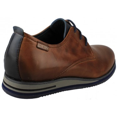 PIKOLINOS LEON SHOES CASUAL MEN LEATHER 4106  CUERO