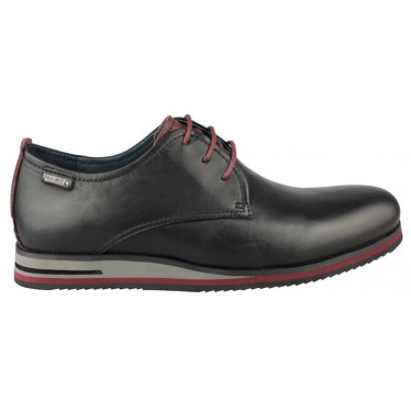 PIKOLINOS LEON SHOES CASUAL MEN LEATHER 4106  NEGRO