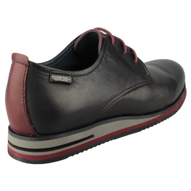 PIKOLINOS LEON SHOES CASUAL MEN LEATHER 4106  NEGRO