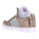 Tênis SKECHERS CINZENTO E ROXO  GRIS