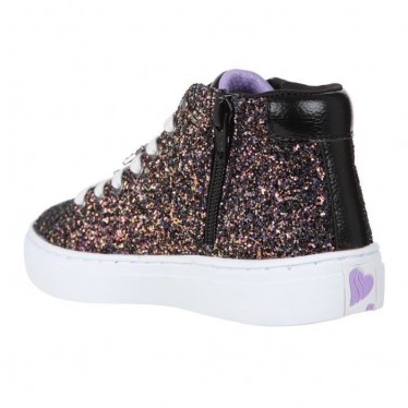 Tênis SKECHERS PRETO E BRANCO  NEGRO