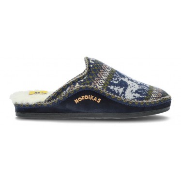 CASA SLIPPERS NORDIKAS CLASSIC CAB 2502 DEER  NEGRO