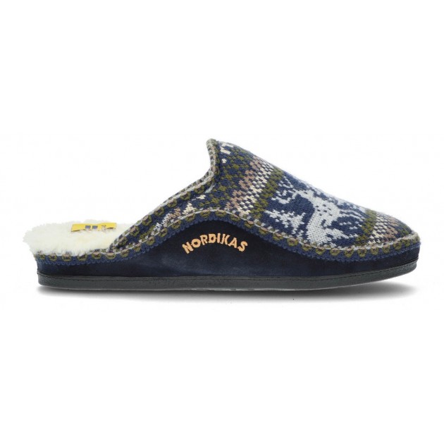 CASA SLIPPERS NORDIKAS CLASSIC CAB 2502 DEER NEGRO