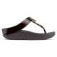 Sandálias FITFLOP CONGA DRAGONFLY CHOCOLATE