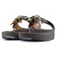 Sandálias FITFLOP CONGA DRAGONFLY CHOCOLATE