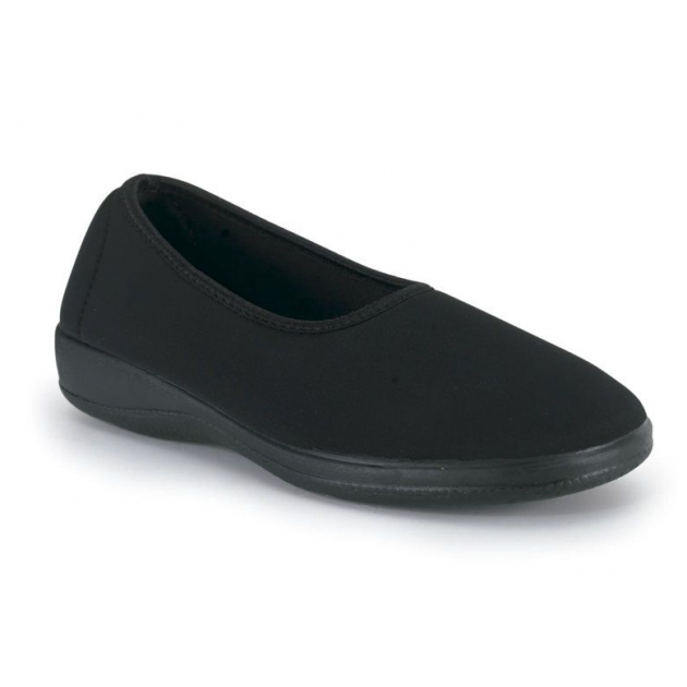 MEIAS DE TECIDO CONFORTÁVEIS PARA MULHERES 3049 WIDTH UNISEX NEGRO