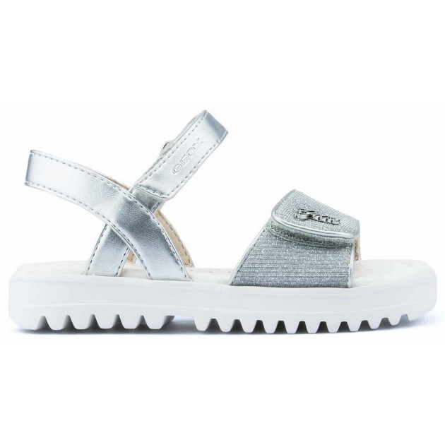 GEOX CORALIE W J826EG SANDALS SILVER GEOX CORALIE W J826EG SANDALS SILVER