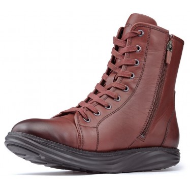 Botas de tornozelo MBT Boston W BURNISH_BROWN