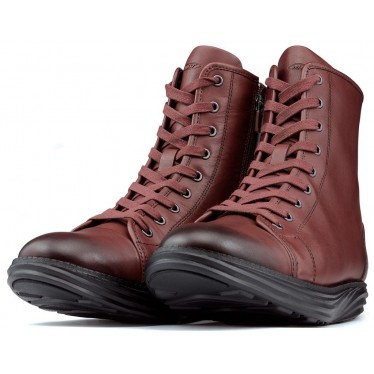 Botas de tornozelo MBT Boston W BURNISH_BROWN