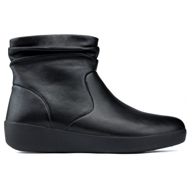 BOTAS DE COURO SKATEBOOTIE FITFLOP BLACK BOTAS DE COURO SKATEBOOTIE FITFLOP BLACK