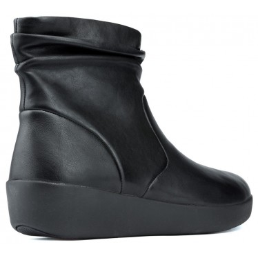 BOTAS DE COURO SKATEBOOTIE FITFLOP BLACK