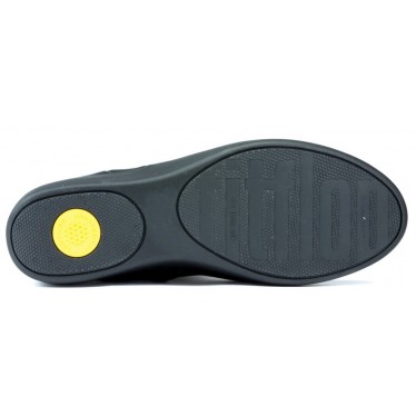 BOTAS DE COURO SKATEBOOTIE FITFLOP BLACK