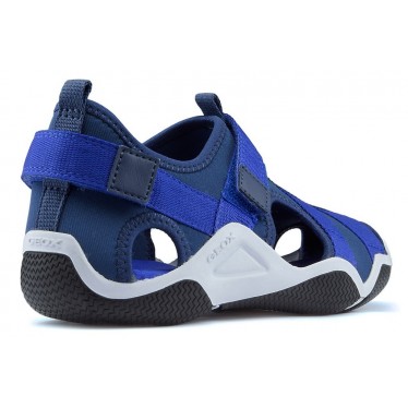 SANDÁLIAS GEOX J WADER LYCRA GEOBUCK NAVY