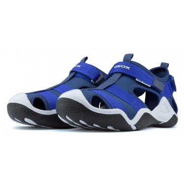 SANDÁLIAS GEOX J WADER LYCRA GEOBUCK NAVY