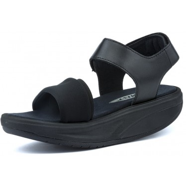 SANDÁLIAS MBT HONNA W BLACK NAPPA
