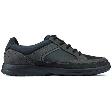 Rockport Welker Casual Laceup Sapatos NEGRO