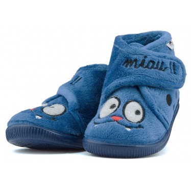 SAPATOS DA CASA DE VULLADI ALASKA MIAU AZUL