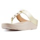 Sandálias FITFLOP FINO SHELLSTONE GOLD