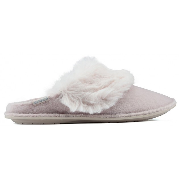 Chinelos de casa CROCS CLASSIC LUXE SLIPPER ROSE_DUST Chinelos de casa CROCS CLASSIC LUXE SLIPPER ROSE_DUST