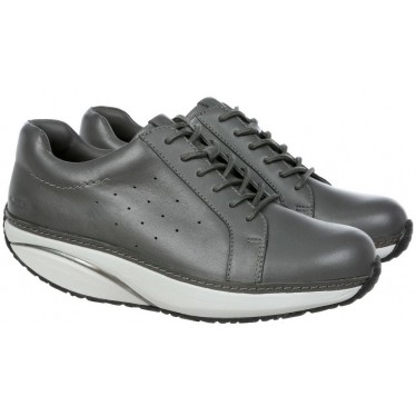 MBT Mulher Sapatos NAFASI 2 LACE UP W DARK GREY GREY