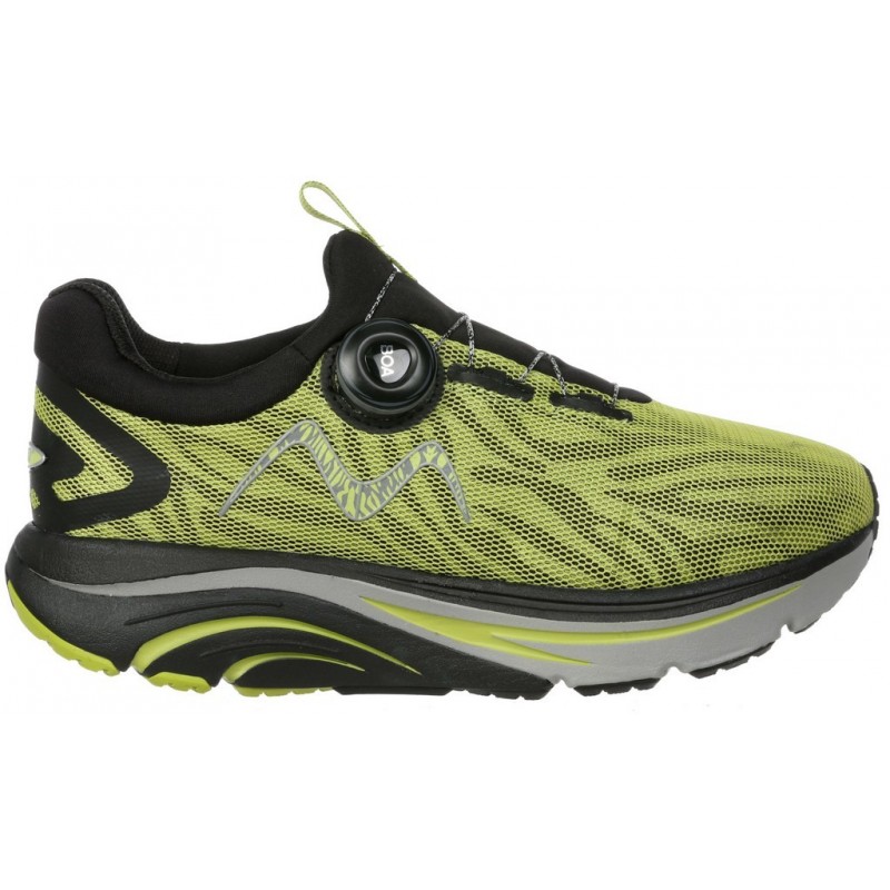 CALÇADOS HOMENS MBT GT 2 BOA RUNNING M BLACK_GREEN