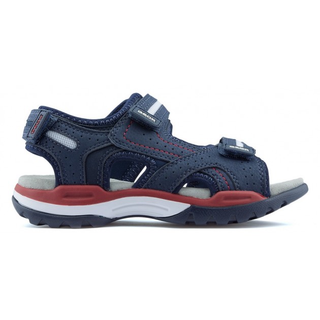 SANDÁLIAS GEOX BOREALIS NAVY_RED SANDÁLIAS GEOX BOREALIS NAVY_RED