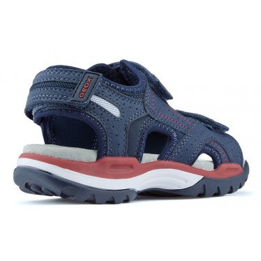 SANDÁLIAS GEOX BOREALIS NAVY_RED
