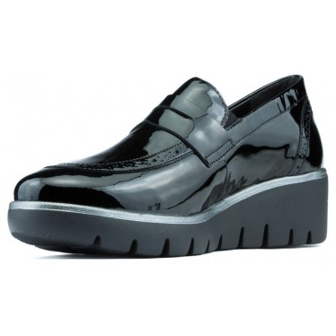 Mocassins Mephisto Mobils Salika Vernicalf BLACK