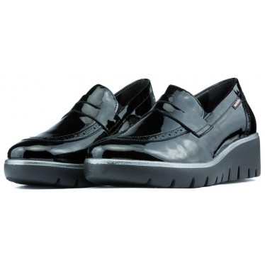 Mocassins Mephisto Mobils Salika Vernicalf BLACK
