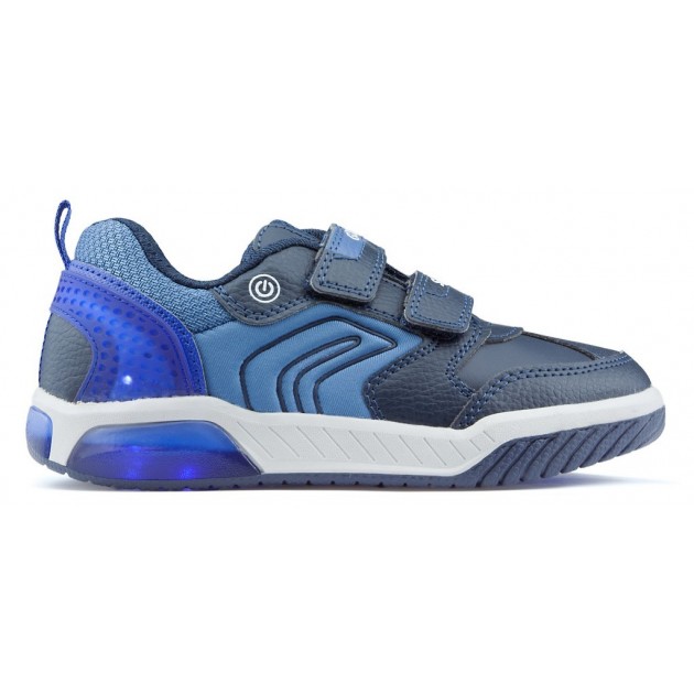 Sapatos de luzes GEOX INEK BD NAVY_ROYAL Sapatos de luzes GEOX INEK BD NAVY_ROYAL