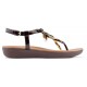 Sandálias FITFLOP TIA DRAGONFLY CHOCOLATE