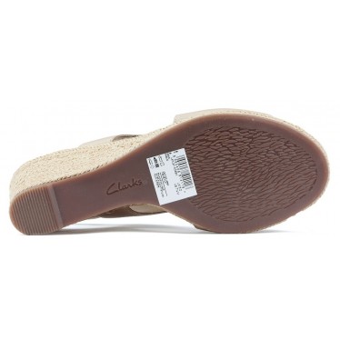 SANDÁLIAS COM CLARKS WEDGE LAFLEY ROSEN SAND