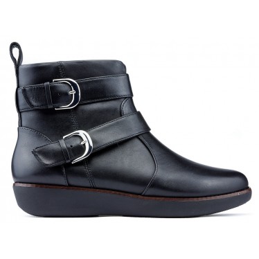 Botinhas FITFLOP LAILA BOLA DUPLA BLACK